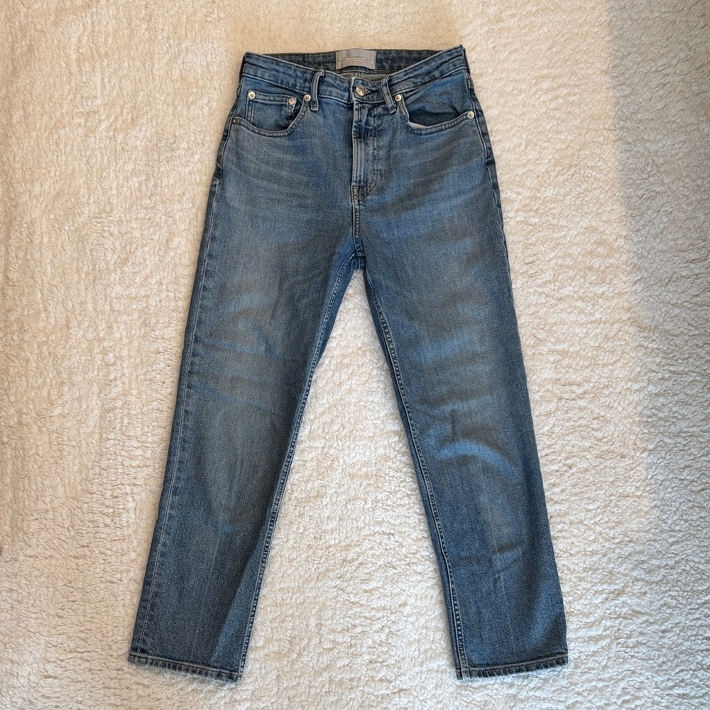 Everlane The High Rise Straight Jean - Size 26 Ankle